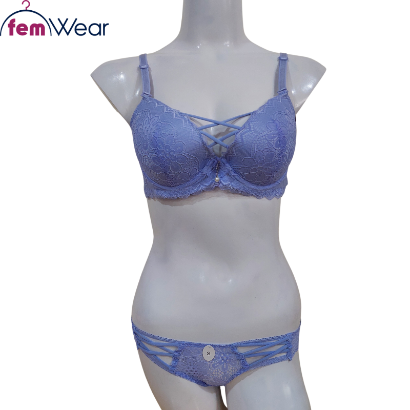 Buy Now New Fancy Padded Bra and Panty Set